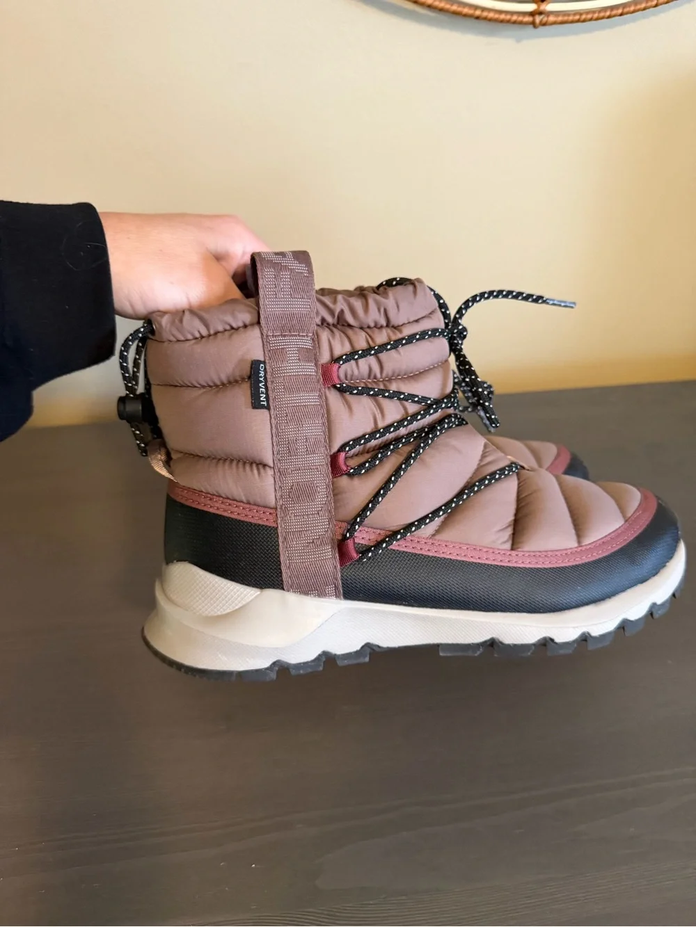 The North Face Thermoball Lace Up Waterproof Snow Boot
